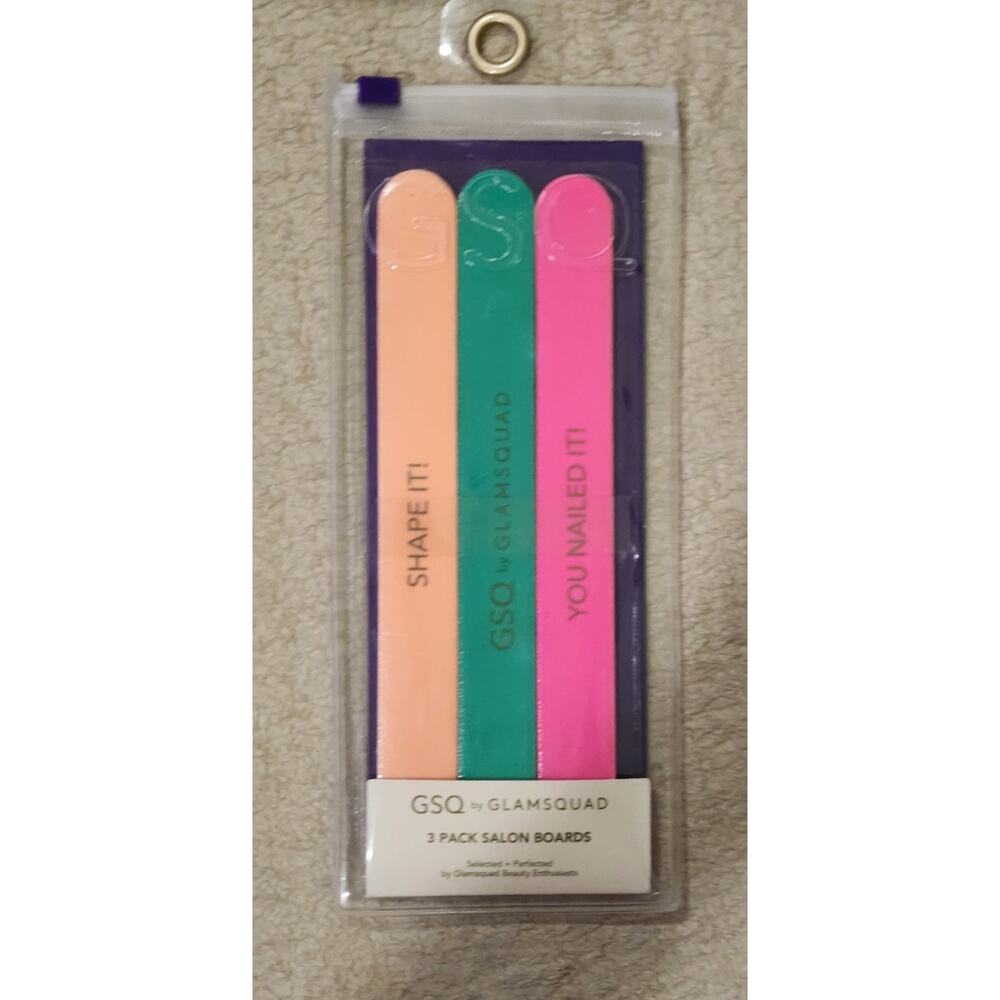 GSQ by GLAMSQUAD 3 Pack Salon Boards - New